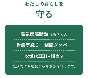 わたしの暮らしを守る